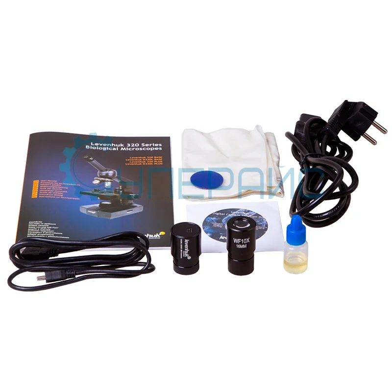 Микроскоп цифровой Levenhuk D320L BASE, 3 Мп, монокулярный фото 11