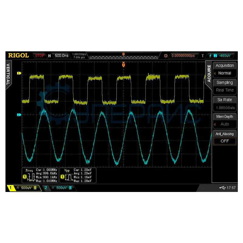 Настольный осциллограф RIGOL DS2202E фото 12