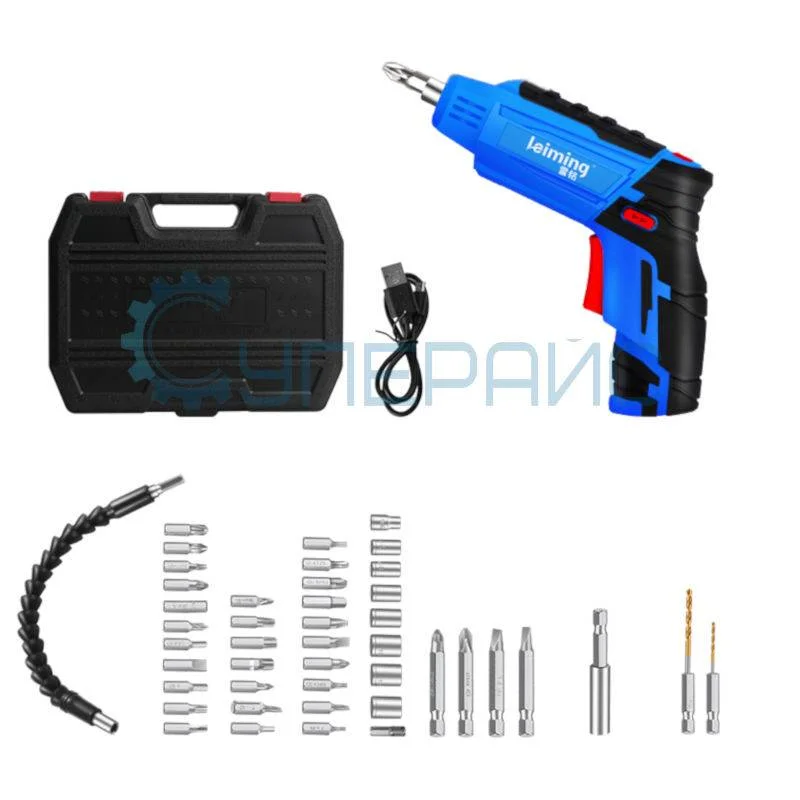 Аккумуляторная отвертка трансформер Leiming J1Z-DW-02-11 фото 1