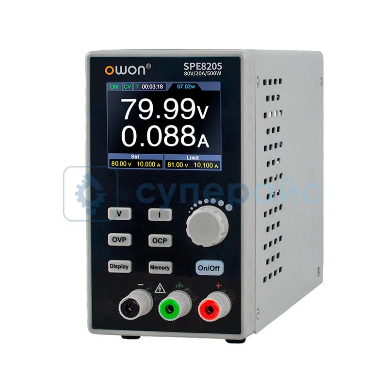 Настольный блок питания OWON SPE8205 фото 5