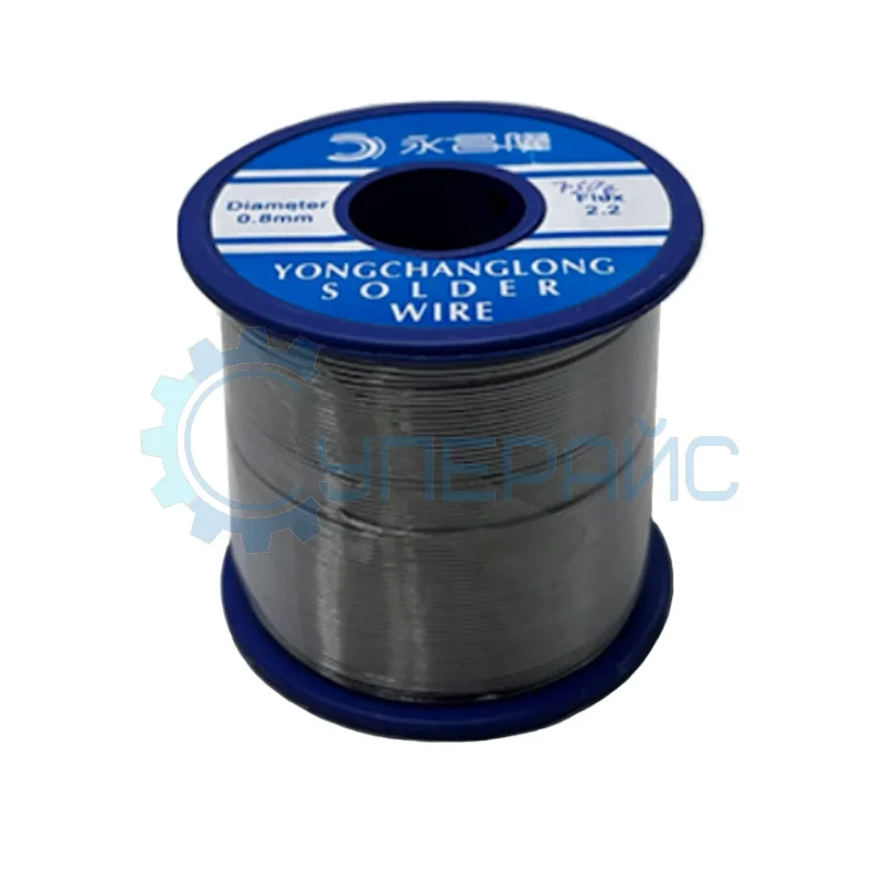 Припой с содержанием олова (Sn) 63%, 0,8 мм, 750 г фото 1