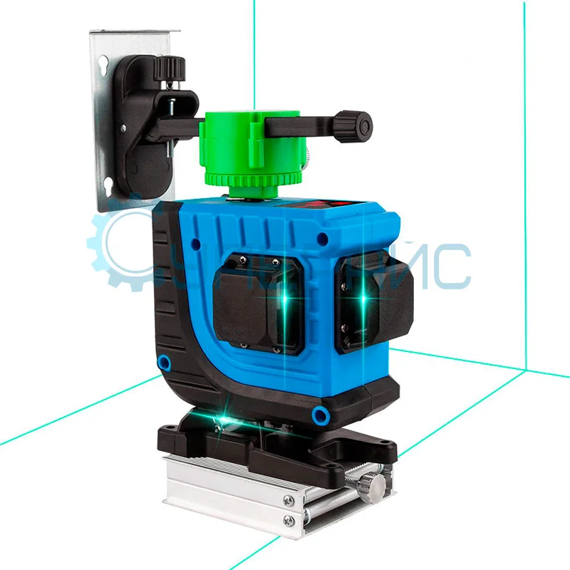 Двенадцатилучевой лазерный нивелир Noyafa NF-112G (зеленый лазер) фото 2