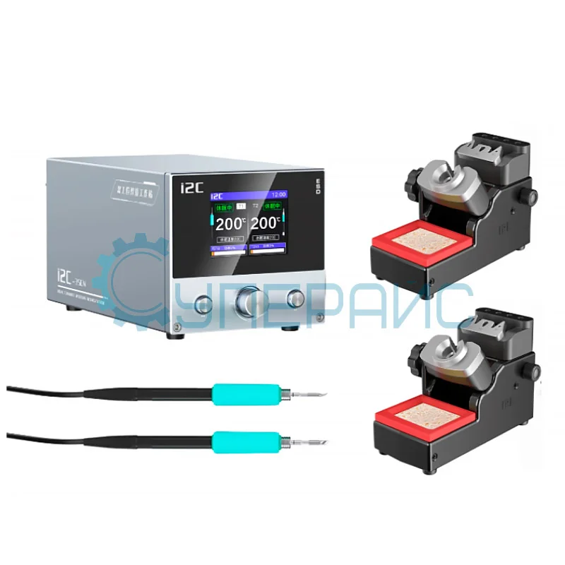 Паяльная станция i2C 3SCN RS200 Option B с двумя каналами фото 4