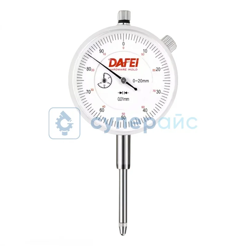 Головка рычажно-зубчатая Dafei 60 мм, 0-20 мм, 0.01 мм фото 1