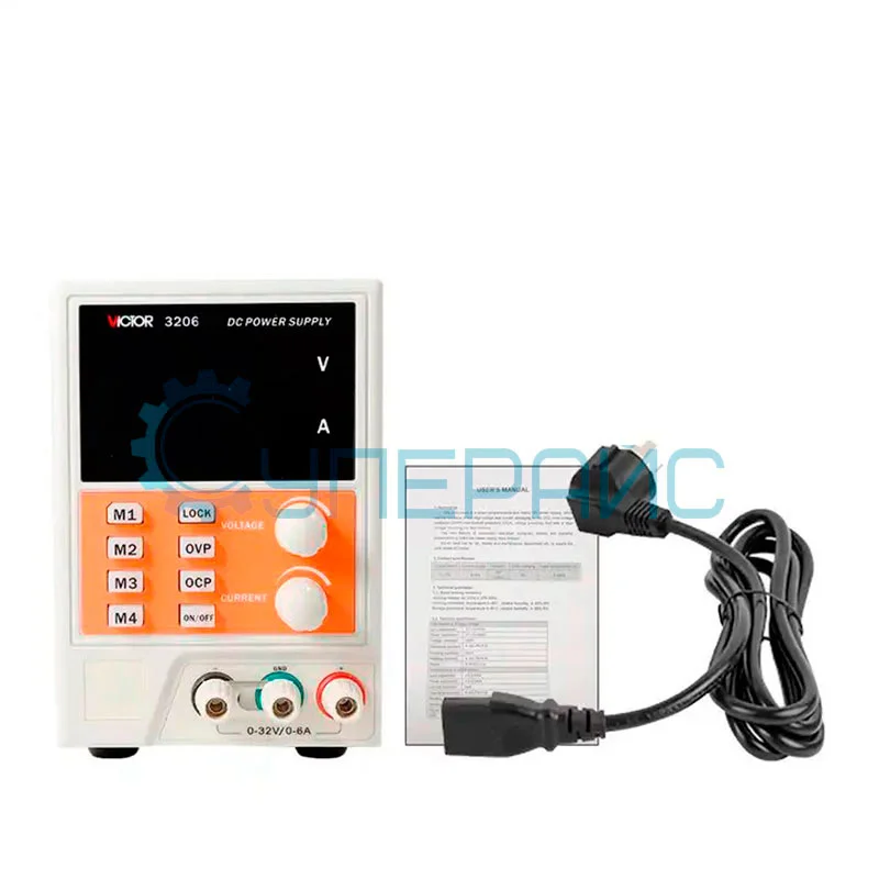 Линейный блок питания Victor 3206D фото 3