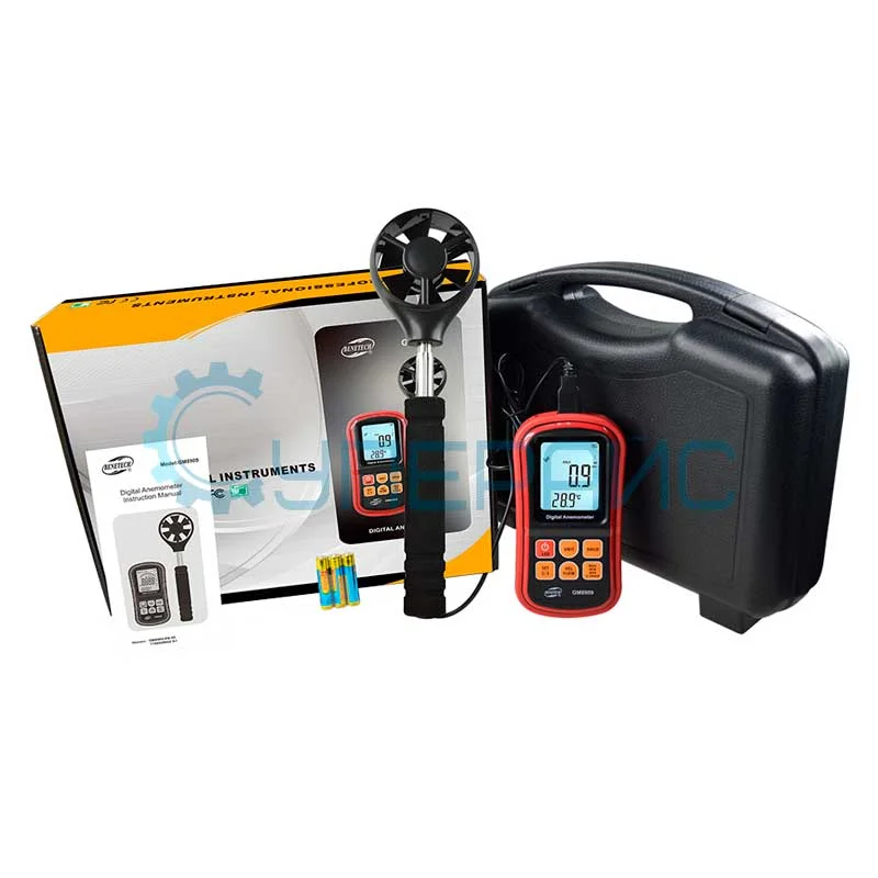 Цифровой анемометр Benetech GM8909 фото 4