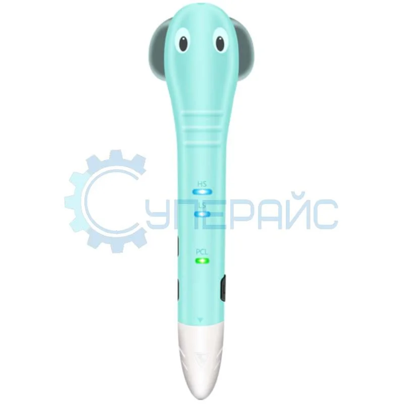 Беспроводная 3D ручка Yuda Elephant-2 с 75 метрами пластика фото 1