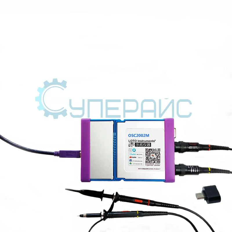 Цифровой USB осциллограф LOTO OSC2002M с поддержкой устройств на Android фото 1
