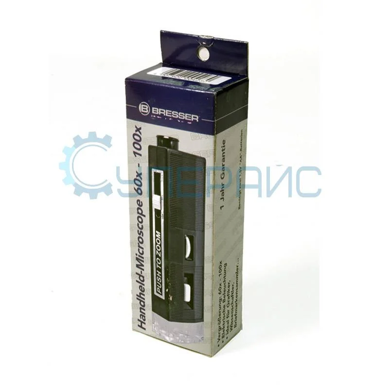 Микроскоп портативный Bresser 60x–100x с подсветкой фото 6
