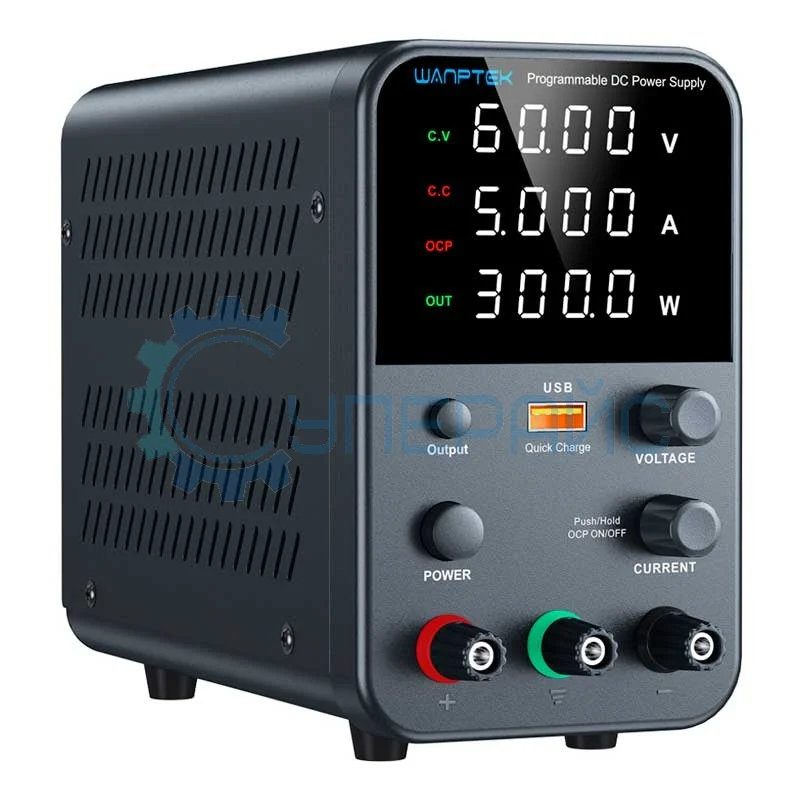 Источник питания постоянного тока Wanptek WPS605H (60В, 5А) фото 1