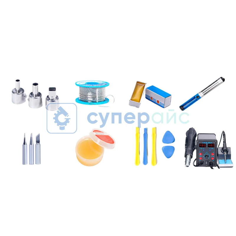 Термовоздушная паяльная станция Silverflo 8786D IV фото 1