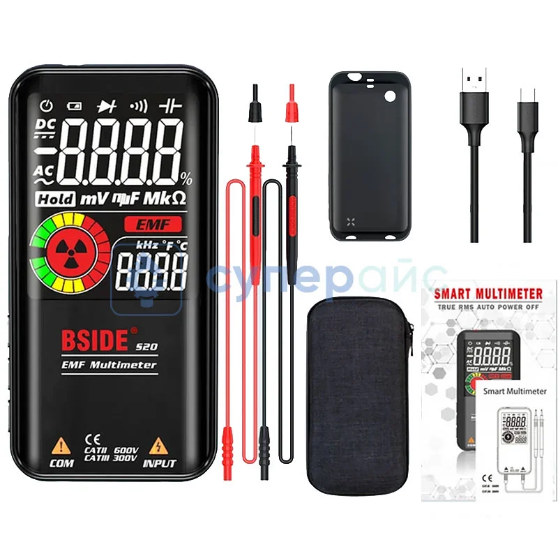 Мультиметр BSIDE S20 EMF фото 2