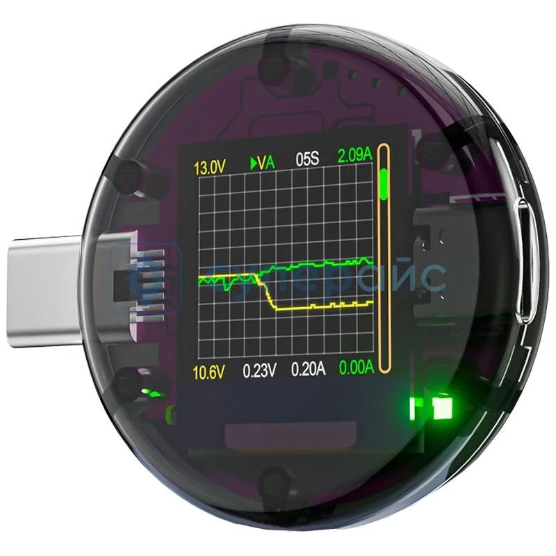 Цифровой USB тестер JUWEI ATORCH CC085 фото 1