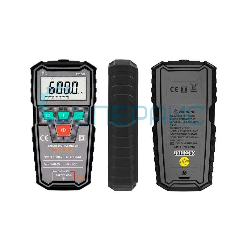 Автоматический мини мультиметр FUYI FY108F фото 2