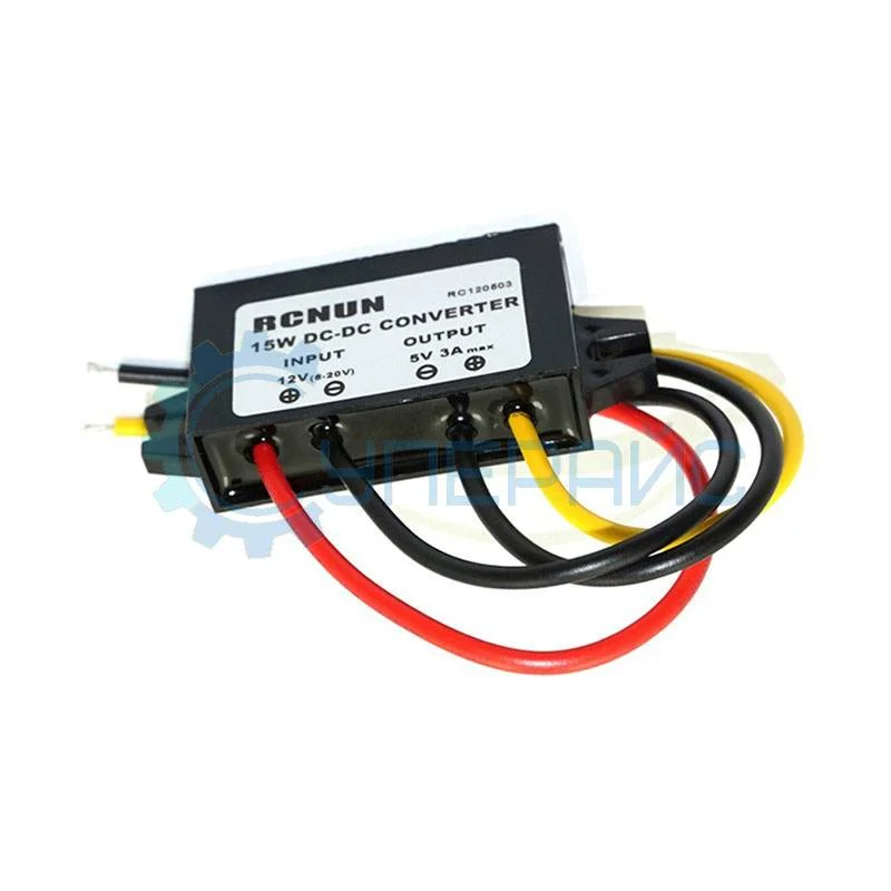 Конвертер RCNUN WG-12S0503 (RC120503) с защитой от воды и пыли фото 1