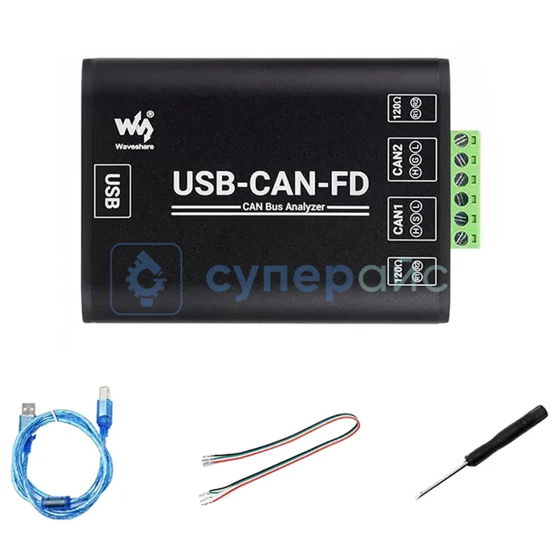 Логический анализатор Weixue USB-CAN-FD фото 2