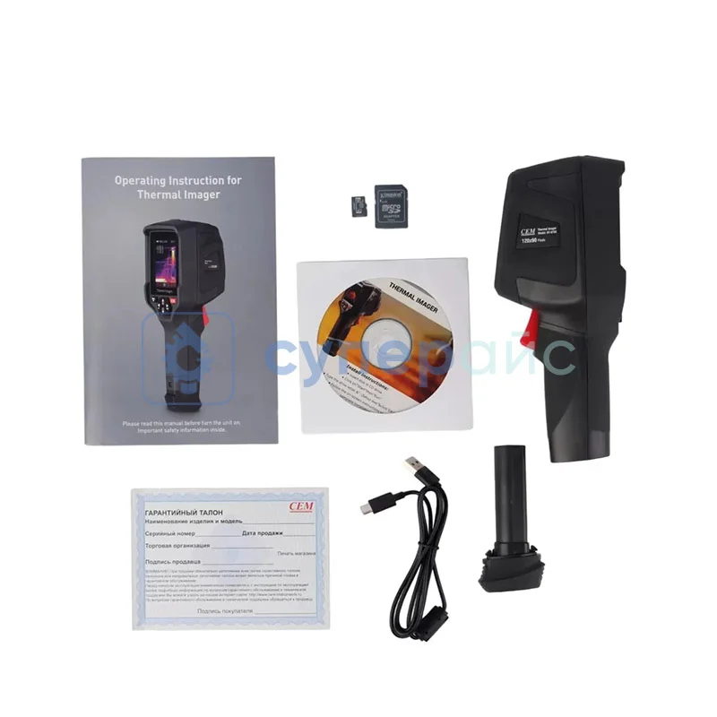 Промышленный тепловизор CEM DT-979E фото 7