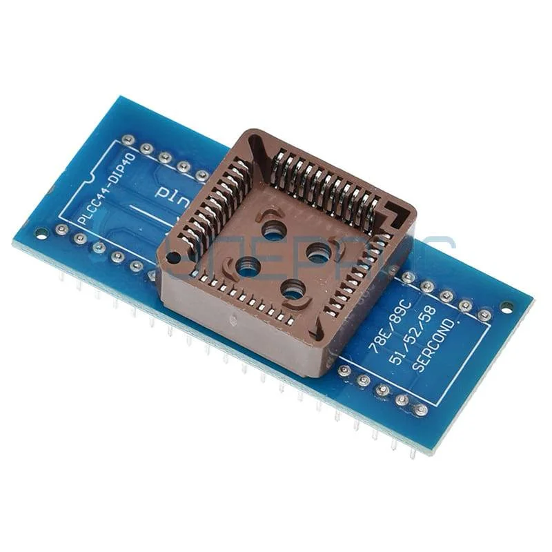 Адаптеры PLCC панельки для микросхем (набор 5 в 1) фото 6