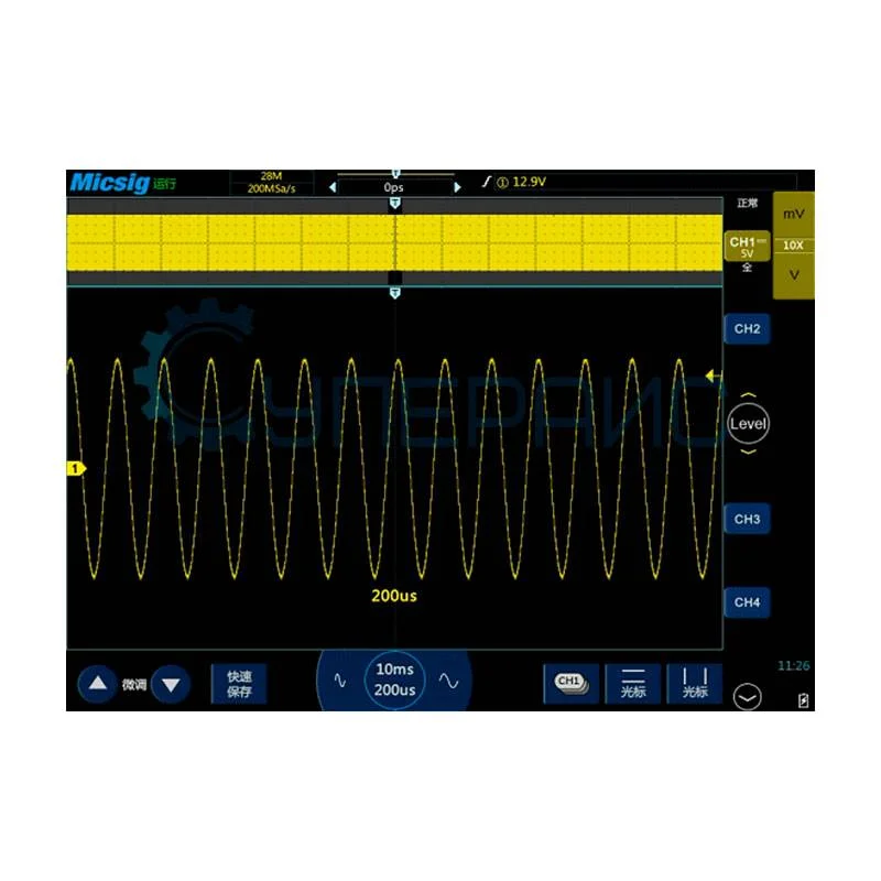 Четырехканальный планшетный осциллограф Micsig STO1104C Plus фото 11