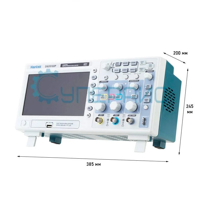 Цифровой осциллограф Hantek DSO5102P (2 канала, 100 МГц) фото 2
