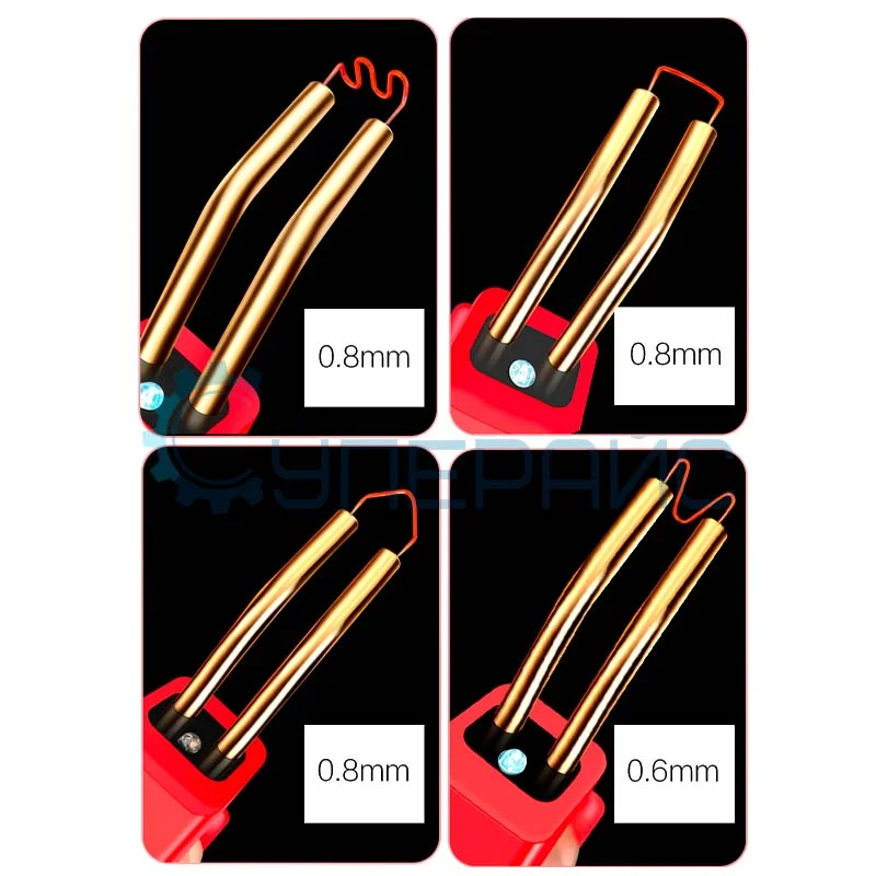 Паяльник для пайки пластика SHJ H50 с кейсом и набором скоб фото 4