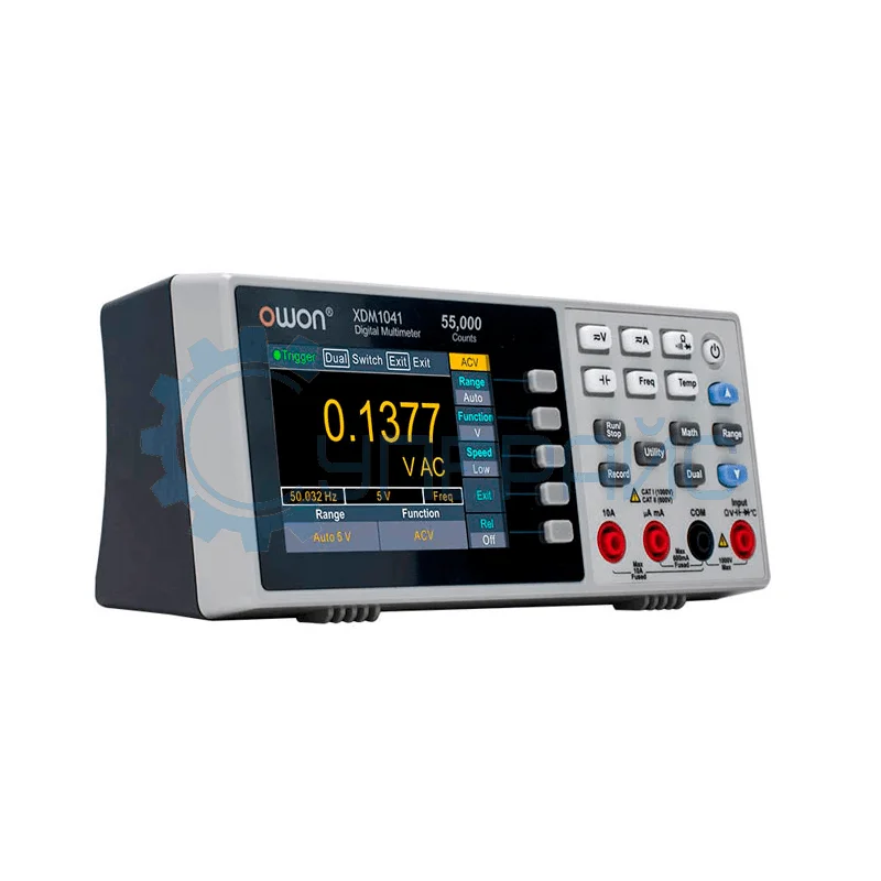 Компактный настольный мультиметр OWON XDM1041 с ЖК-дисплеем фото 1