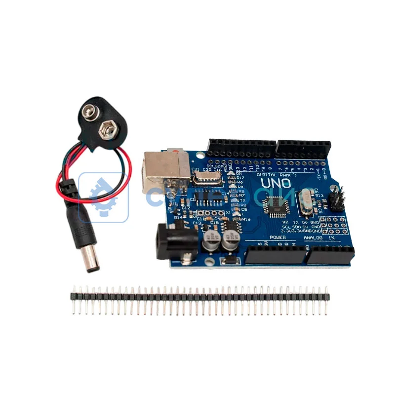 Стартовый набор Starter Kit Basic с контроллером UNO R3, совместимым со средой Arduino, и 4 уроками в среде Scratch фото 3