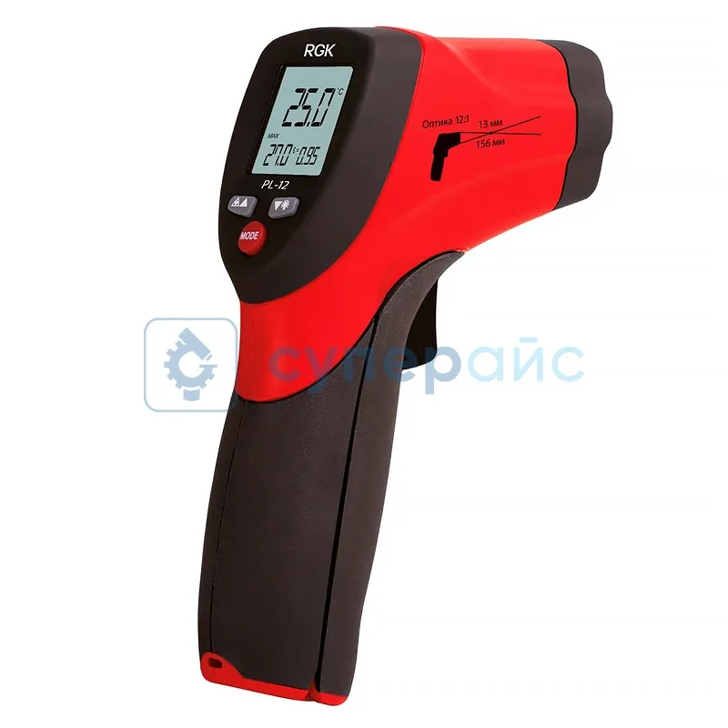 Промышленный пирометр RGK PL-12 + поверка фото 1
