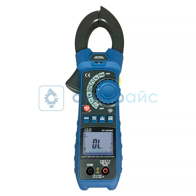 Цифровые токовые клещи CEM DT-3349W фото 1