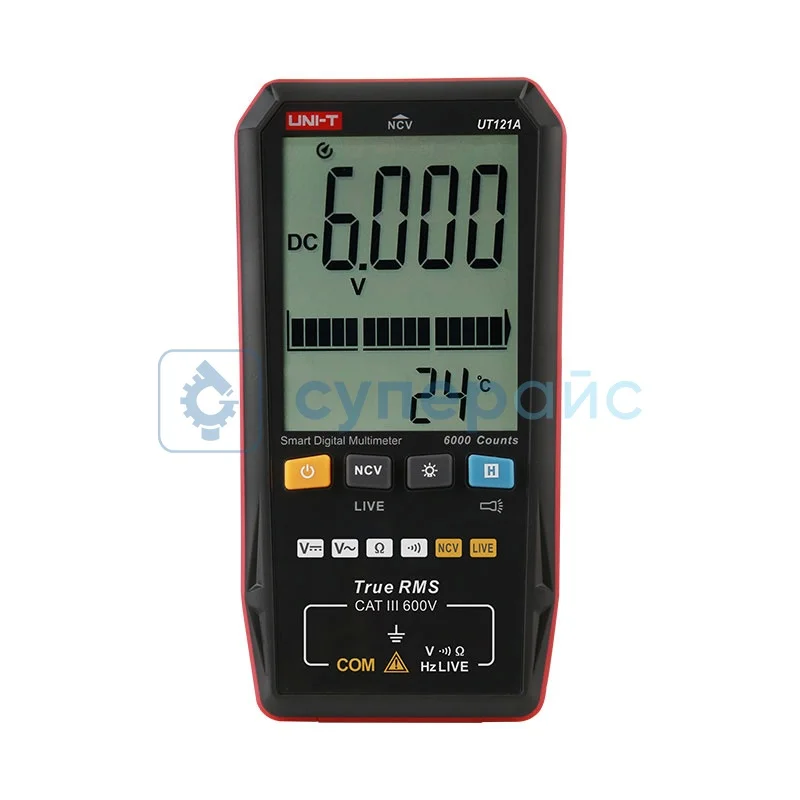 Интеллектуальный цифровой мультиметр UNI-T UT121A фото 1
