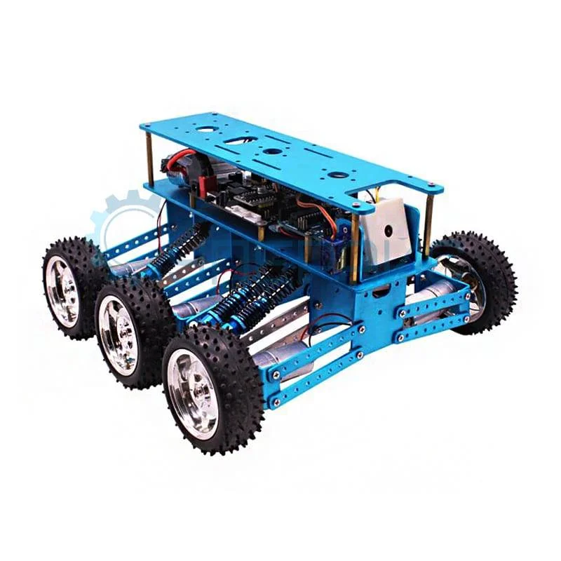 Робот-автомобиль с камерой Yahboom 6WD robot car (конструктор) с контроллером, совместимым со средой Arduino фото 2