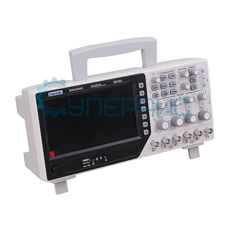 Запоминающий осциллограф Hantek DSO4204C (4 канала, 200 МГц) фото 1