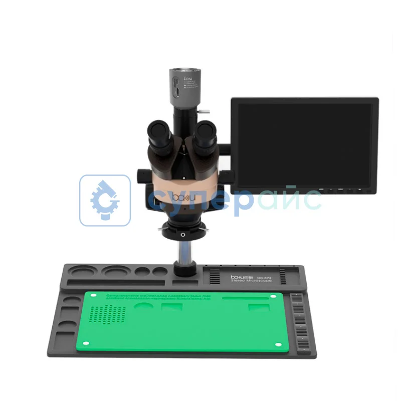 Тринокулярный стереоскопический микроскоп Baku BA-011 фото 1