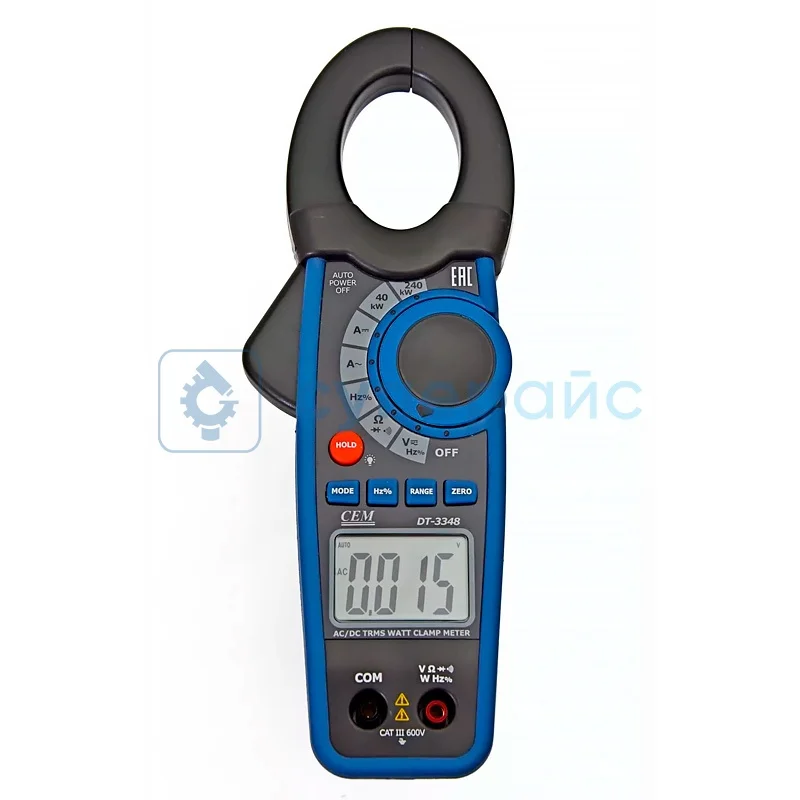 Токовые клещи цифровые CEM DT-3348 фото 1