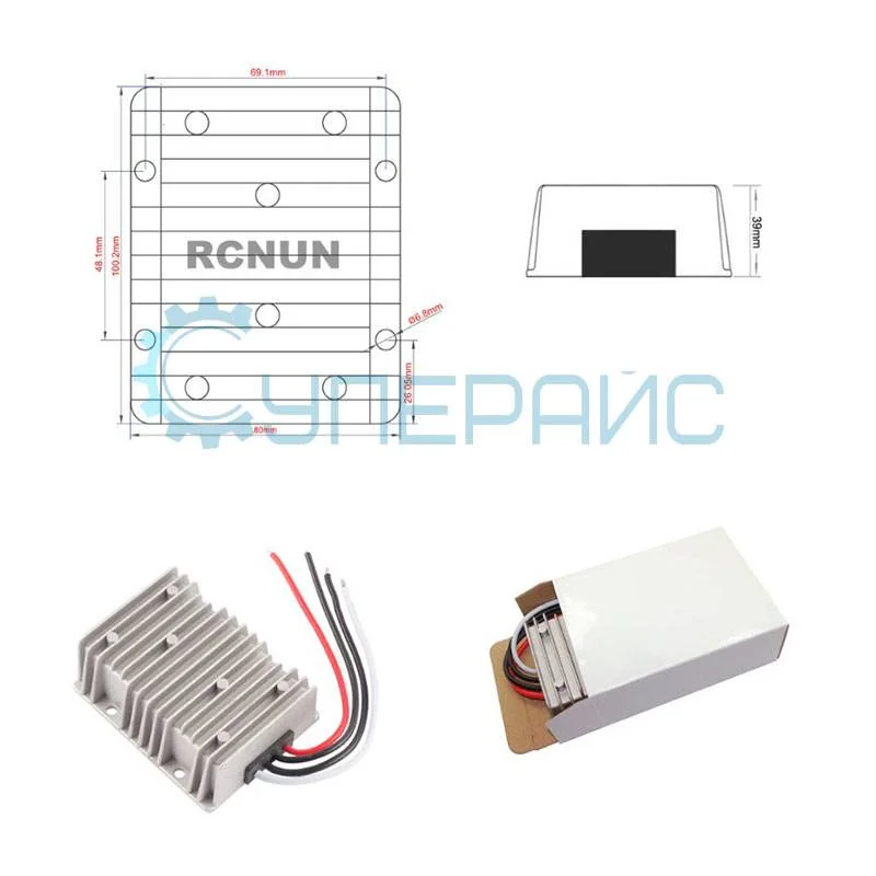 Преобразователь с защитой IP68 RCNUN WG-1224S0540 (RC12240540) фото 5