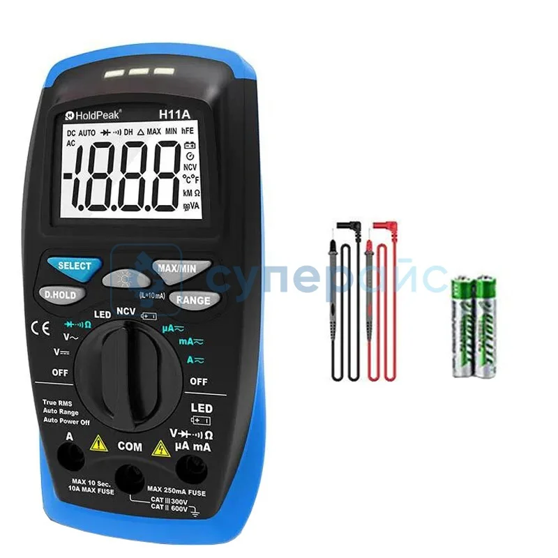 Мультиметр цифровой HoldPeak H11A фото 1