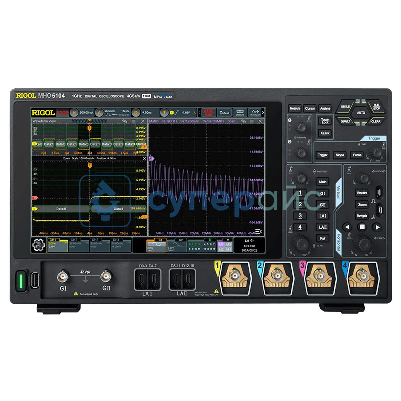 Лабораторный осциллограф Rigol MHO5104 фото 1