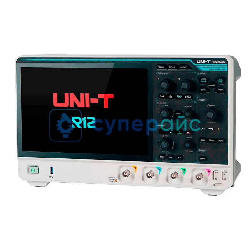 Профессиональный осциллограф UNI-T UPO2074HD фото 2