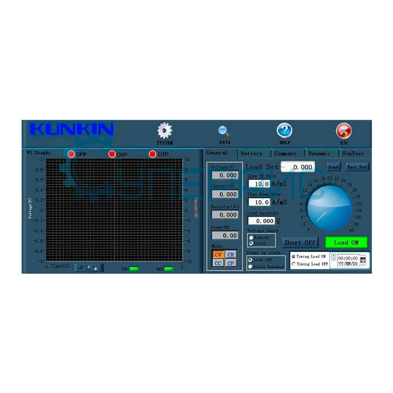 Тестер нагрузки аккумуляторов KUNKIN KP184 фото 6