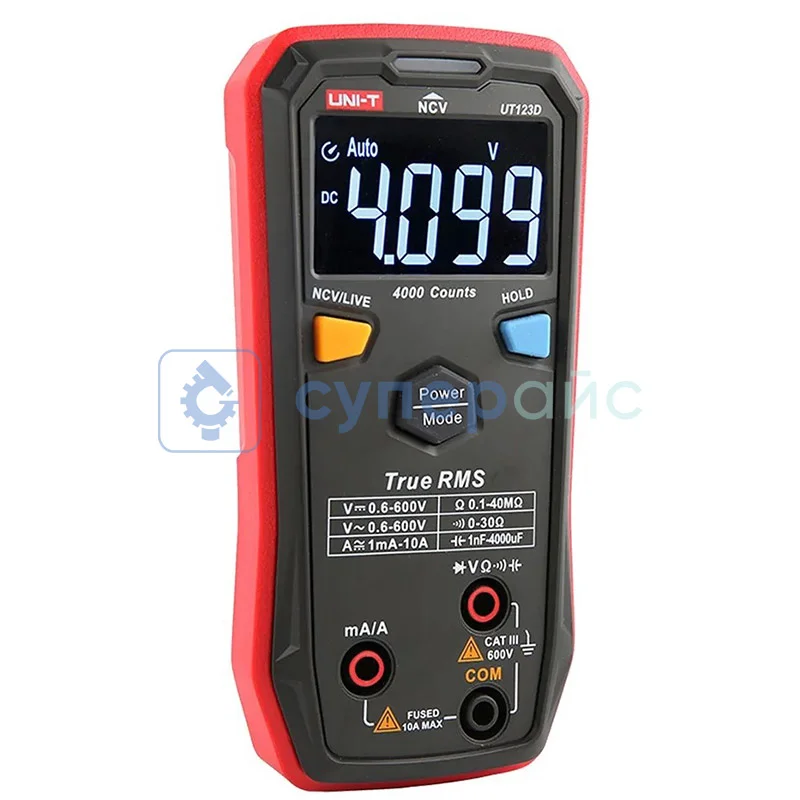 Портативный цифровой мультиметр UNI-T UT123D фото 2