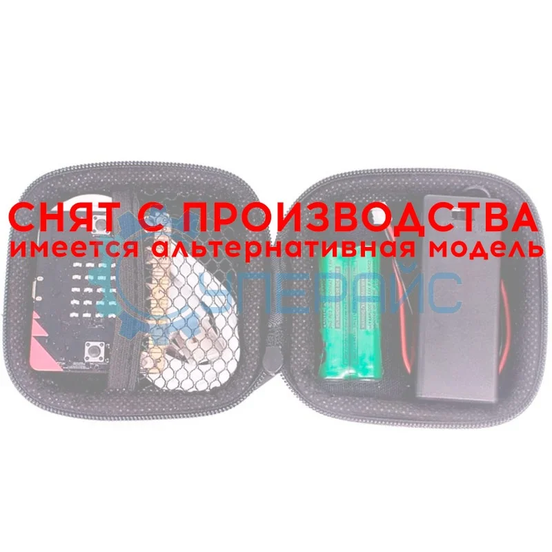 Набор BBC micro:bit с сумкой-чехлом и батареями фото 1