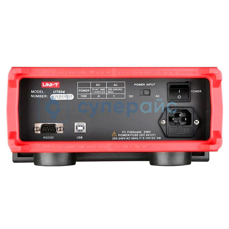 Цифровой мультиметр UNI-T UT804 фото 2