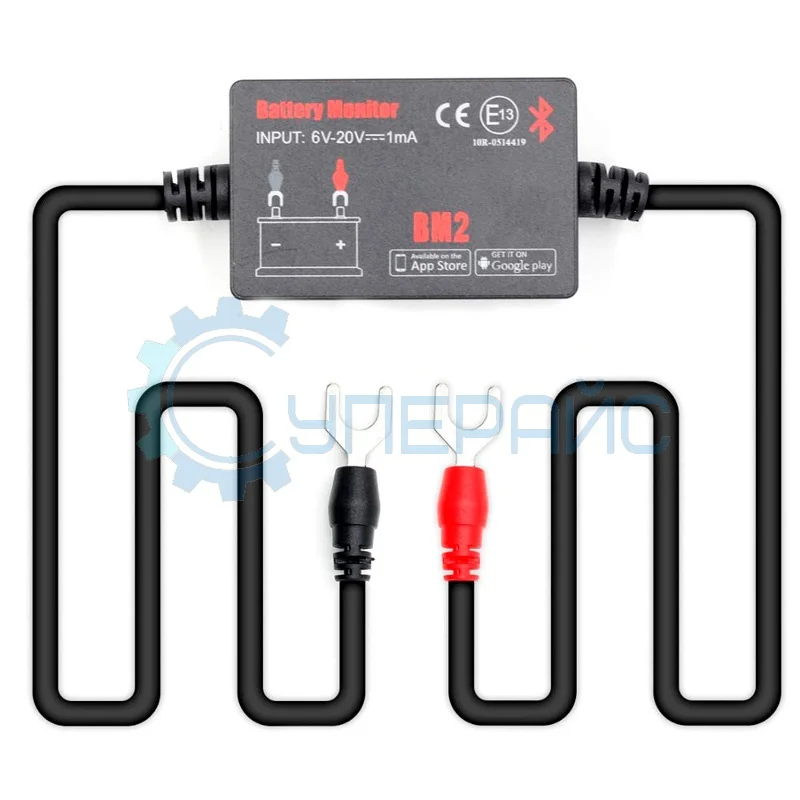 Bluetooth-анализатор аккумуляторных батарей FNIRSI BM2 фото 1