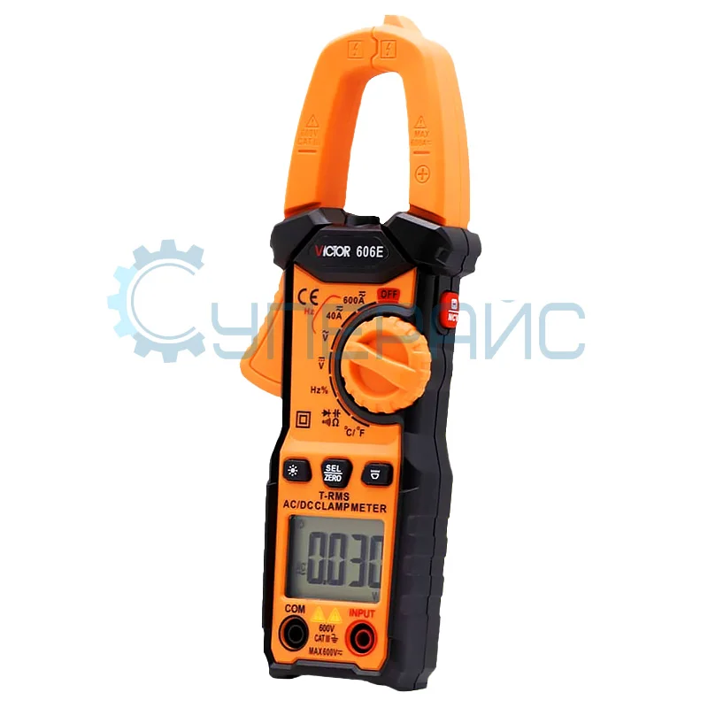 Цифровые токоизмерительные клещи Victor 606Е фото 1