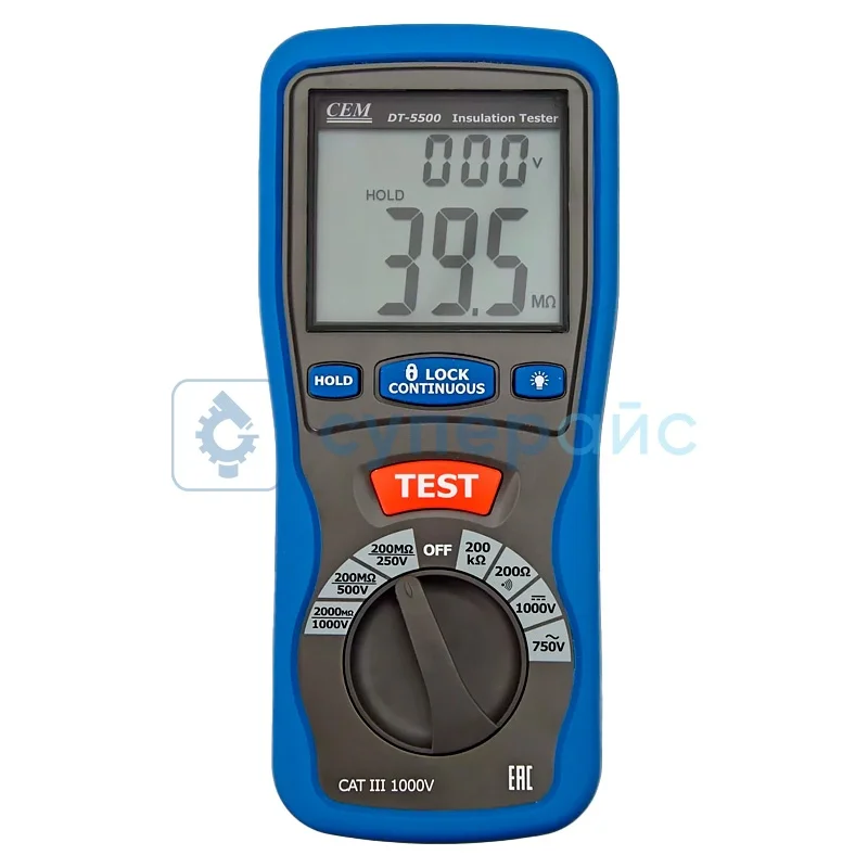 Измеритель сопротивления CEM DT-5500 фото 1
