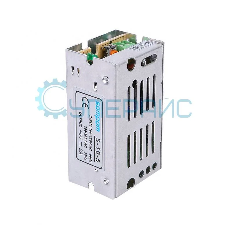 Импульсный источник питания SOMPOM S-10-5 (5В, 2А) фото 2