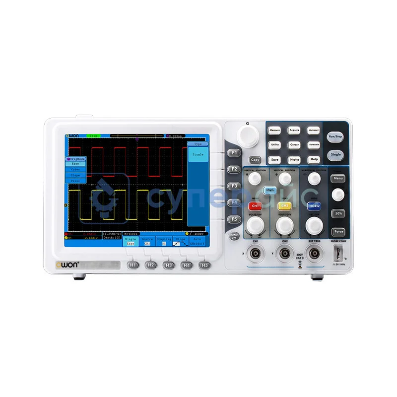 Осциллограф трехканальный цифровой OWON SDS7122E фото 1