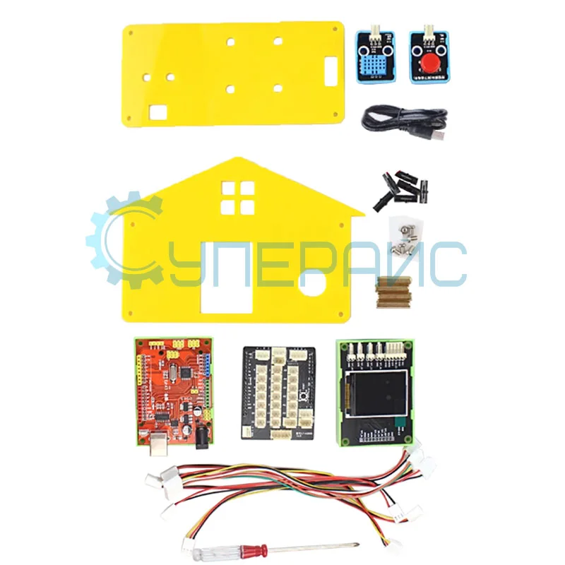 DIY набор для сборки датчика температуры и влажности, на Arduino-совместимой плате фото 3