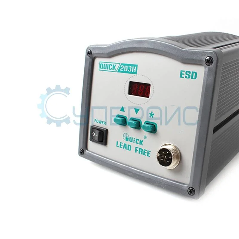 Паяльная станция индукционная QUICK 203H ESD 90 Вт для бессвинцовой пайки, original фото 3