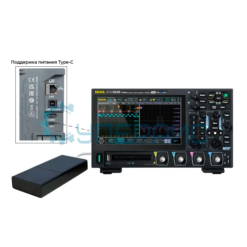 Настольный осциллограф RIGOL DHO924S фото 4